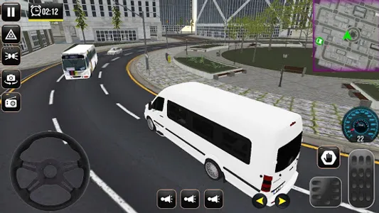 Van games bus simulator game screenshot 12