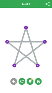 1Line - single-line puzzle screenshot 1