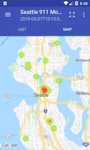 Seattle 911 Incidents Monitor screenshot 3