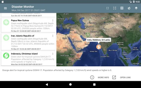 Natural Disaster Monitor screenshot 11