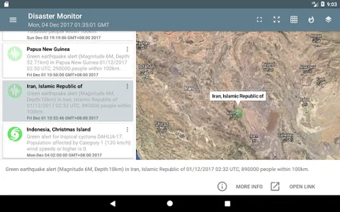 Natural Disaster Monitor screenshot 12