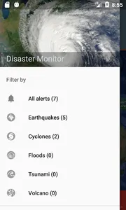 Natural Disaster Monitor screenshot 5