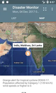 Natural Disaster Monitor screenshot 6