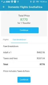 Domestic Flight South Africa screenshot 3