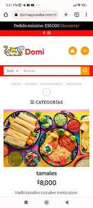 Domi antojos y comidas screenshot 1
