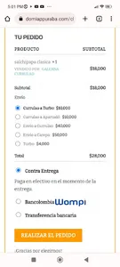 Domi antojos y comidas screenshot 2