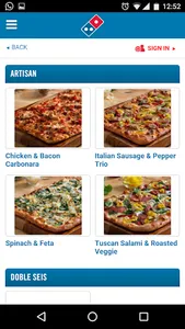 Domino’s Pizza Caribbean screenshot 1