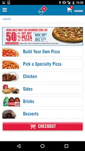 Domino's Jamaica screenshot 1