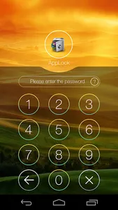 AppLock Theme Hill screenshot 0