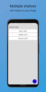 Fridge manager screenshot 2