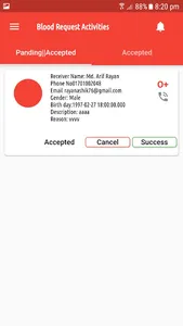 Scout Blood Donation screenshot 2