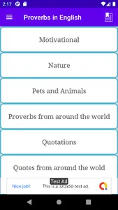 Proverbs In English screenshot 1