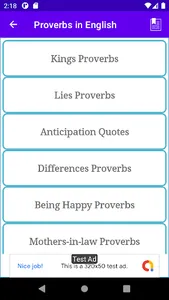 Proverbs In English screenshot 3