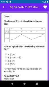 Bộ đề ôn thi THPT QG môn Toán screenshot 2