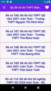 Bộ đề ôn thi THPT QG môn Toán screenshot 5