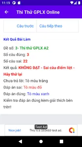 Thi thử GPLX Online screenshot 5