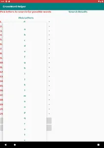 CrossWord Helper screenshot 2