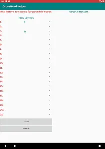CrossWord Helper screenshot 3