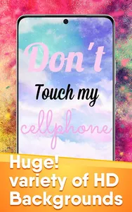 Dont touch my phone Wallpapers screenshot 12