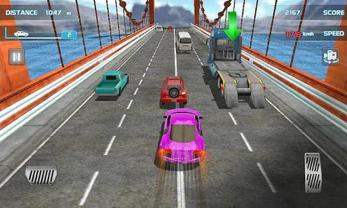 Turbo Driving Racing 3D screenshot 1