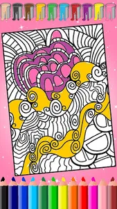 Doodle art Coloring screenshot 11