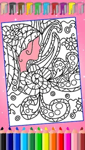 Doodle art Coloring screenshot 15