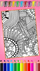 Doodle art Coloring screenshot 17