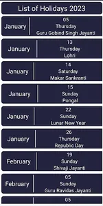 Islamic Calendar 2023 screenshot 7