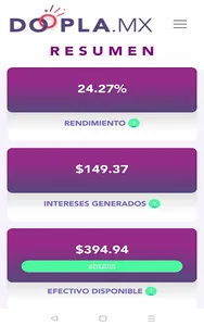 Doopla Inversionista screenshot 12