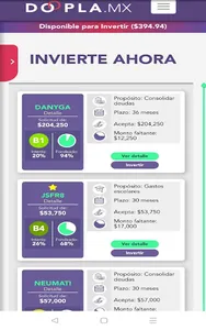 Doopla Inversionista screenshot 13