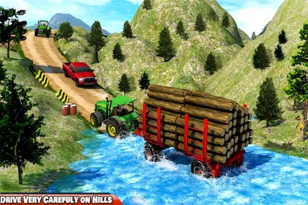 Tractor trolley :Tractor Games screenshot 0