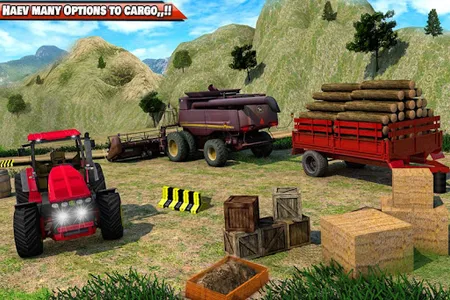 Tractor trolley :Tractor Games screenshot 16