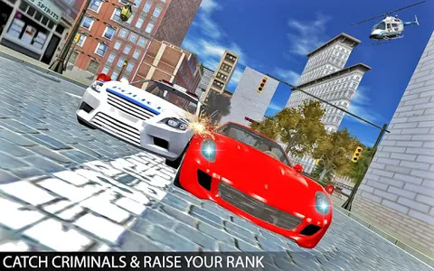 Drive Police Car Gangster Game screenshot 12