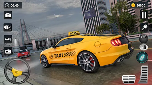 Taxi Simulator 3D - Taxi Games screenshot 11