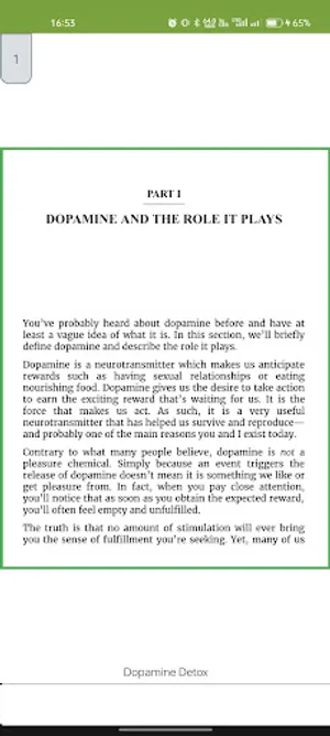 Dopamine Detox screenshot 1