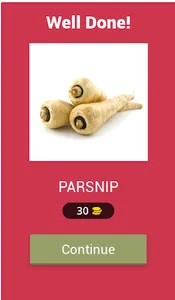 Name of Vegetable Quiz screenshot 1