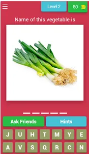 Name of Vegetable Quiz screenshot 2