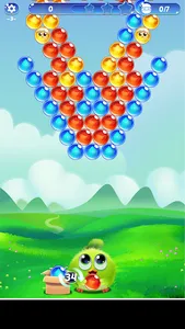 Bubble Shooter - Rescue chicks screenshot 0