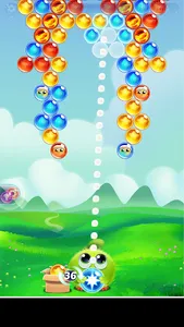 Bubble Shooter - Rescue chicks screenshot 1