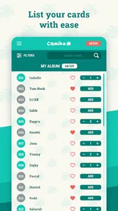 Camiko - AC cards collection screenshot 20