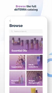 doTERRA Mobile Catalog screenshot 2