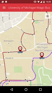 DoubleMap Bus Tracker screenshot 2