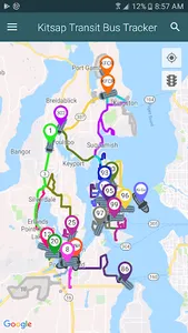 Kitsap Transit Tracker screenshot 1