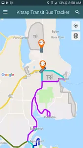 Kitsap Transit Tracker screenshot 2