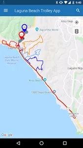 Laguna Beach Trolley App screenshot 0