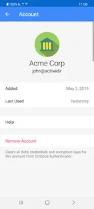 Octopus Authenticator screenshot 2