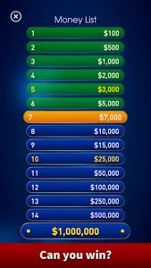 Millionaire 2023 Trivia Quiz screenshot 18