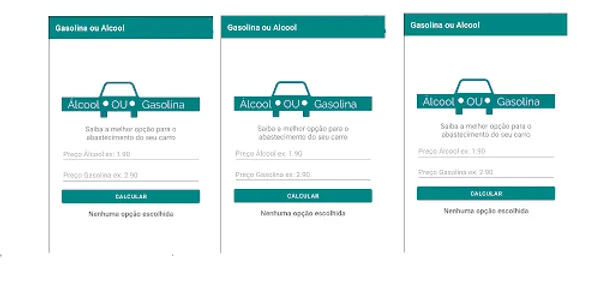Álcool ou Gasolina screenshot 1