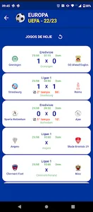 Futebol Europeu screenshot 3