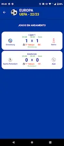 Futebol Europeu screenshot 4